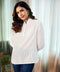 Mandarin Collar Cotton Kurta Top