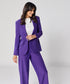 Dark Purple Oversized Every Day Blazer