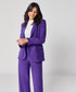 Dark Purple Oversized Every Day Blazer