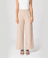 Beige Flared Formal Pant