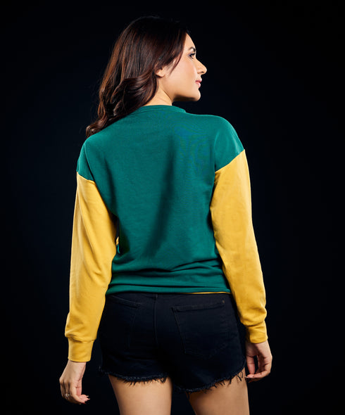 Curved Panel Long Sleeve Tshirt