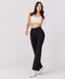 Ponte Flared Black Pant