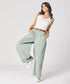 Flare Light Blue Twill Pant
