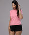 Basic Crew Neck Pink Tshirt