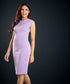 Lavender Ponte Bodycon Dress