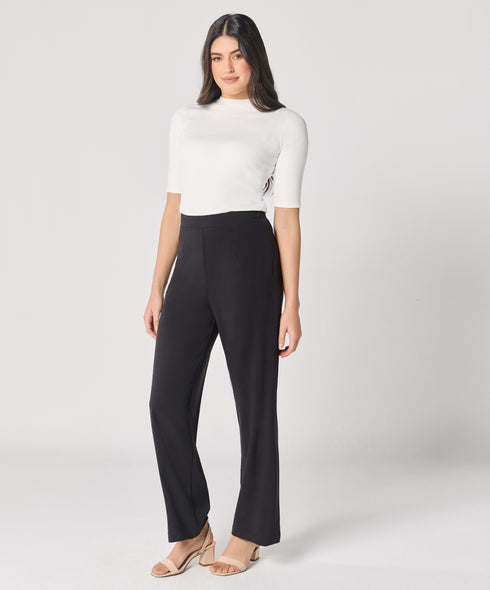 Black Flared Formal Pant