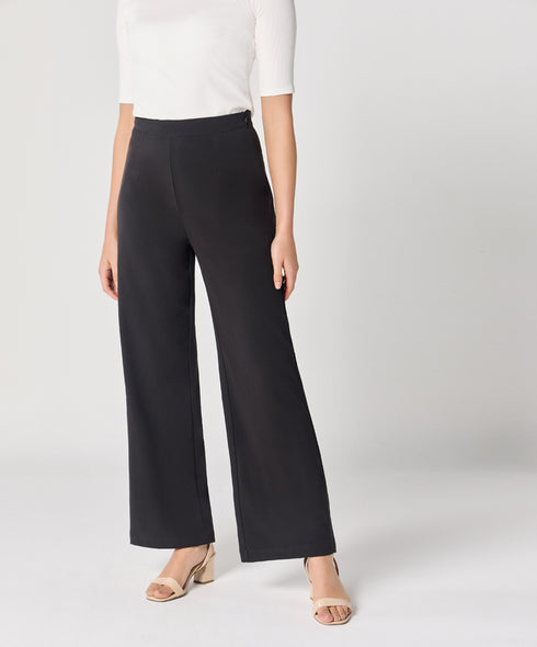 Black Flared Formal Pant