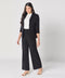 Black Flared Formal Pant