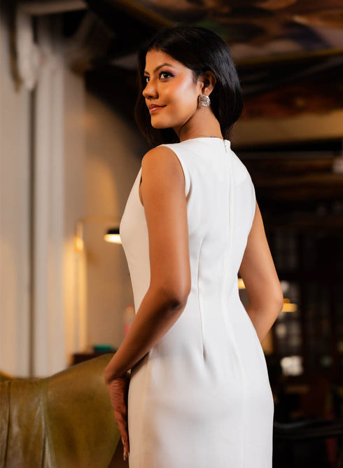 Sleveless Aline Formal Dress