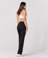 Ponte Flared Black Pant