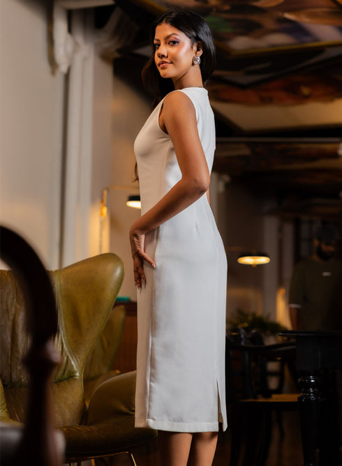 Sleveless Aline Formal Dress