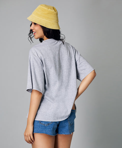 Oversize Grey Marl TShirt