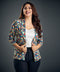 Multi-Colored Floral Printed Blazer