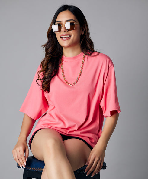 Oversize Pink Tshirt