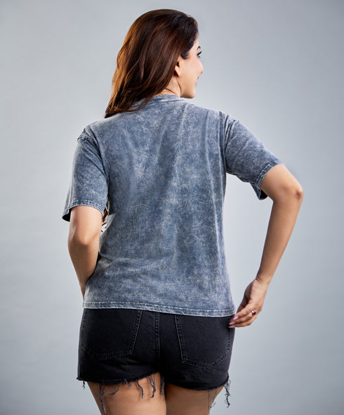Acid Wash Grey T-Shirt