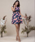 Sleeveless Mini Floral Dress
