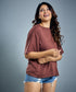 Oversized Brown Tshirt