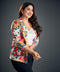 Multi Colored Summer Printed Blazer