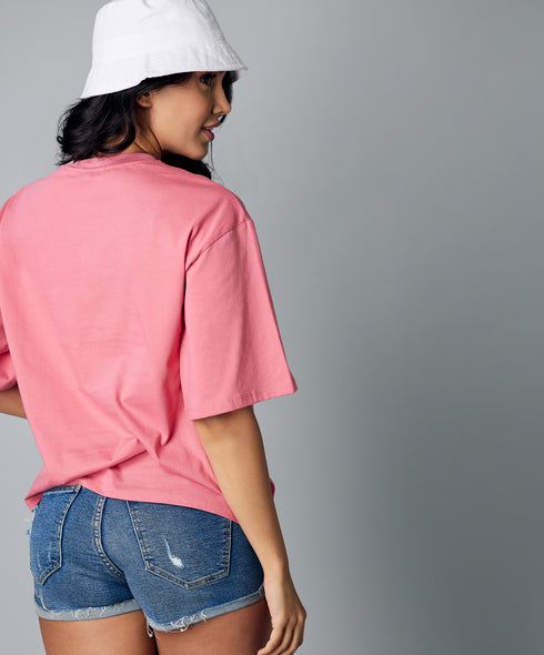 Oversize Pink Tshirt