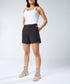 Black Pleated Short
