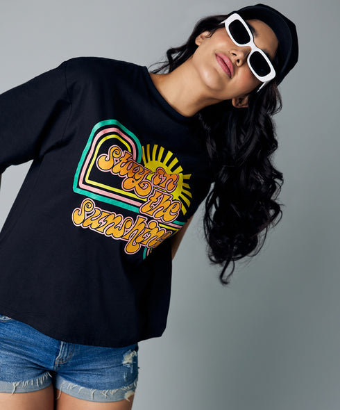 Stay In The Sushine Oversize Tshirt