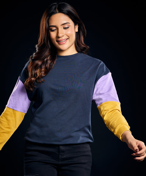 Long Sleeve Crew Neck Oversized Tshirt