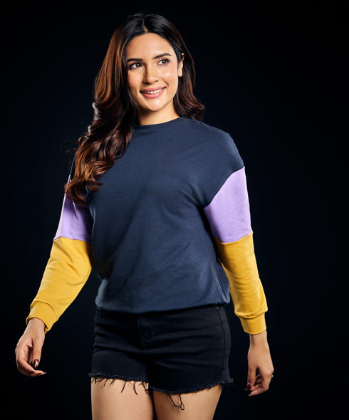 Long Sleeve Crew Neck Oversized Tshirt