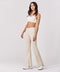 Ponte Flared Beige Pant