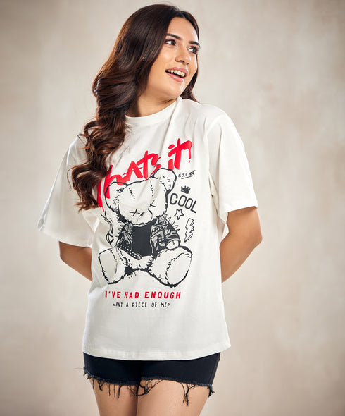 Thats It Cool Bear White T-Shirt