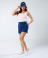 Navy Blue Pleated short