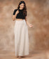 Long Mid Waist H-Line Regular Skirt