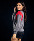Crew Neck Long Sleeve Panel Tshirt