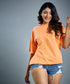 Oversize Light Orange Tshirt