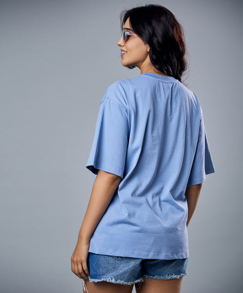 Frog With A Guitar Oversized Tshirt