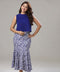 Fish Tail Printed Skirt