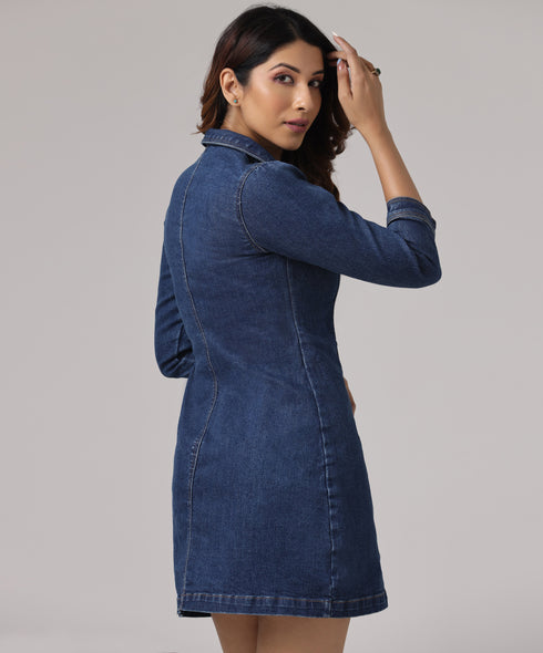 Keep It Casual Reformation Jean Dress