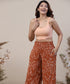 Orange Color Relax Fit Cotton Pant