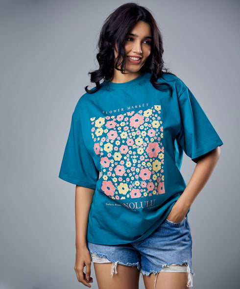 Honolulu Flower Market Tshirt