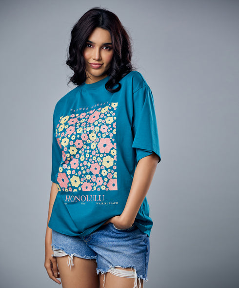 Honolulu Flower Market Tshirt