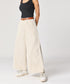 Flare Light Beige Twill Pant