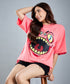 Oversize Pink Monster T-Shirt