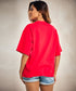 Sunshine Detailed Oversized Tshirt