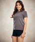 Grey Crew Neck T Shirt