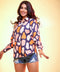 Multi Colour Oversized Printed Shirt