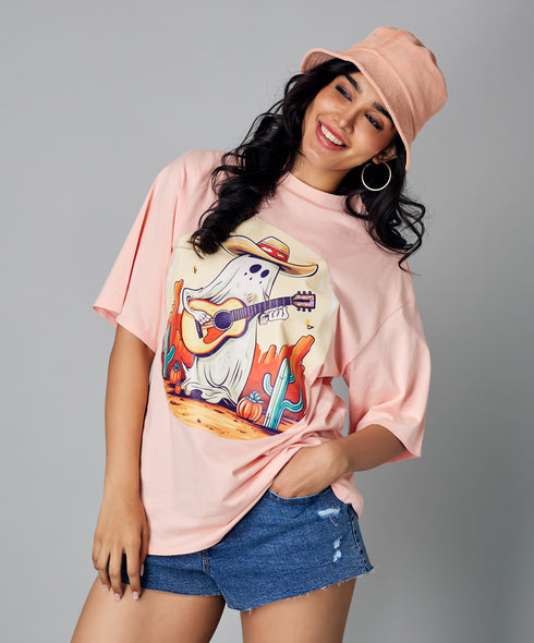Oversize Light Pink Tshirt