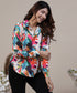 Multi Colour Printed Oversized Shirt