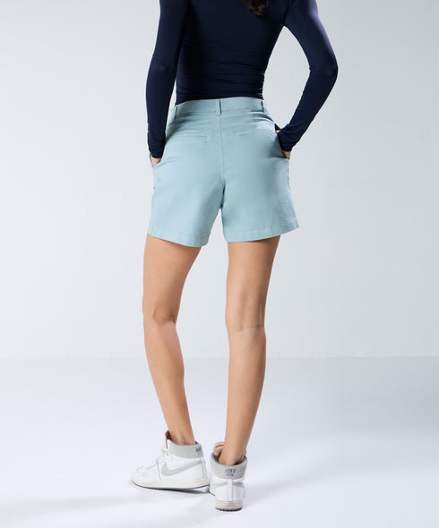 Mint Green Pleated Short