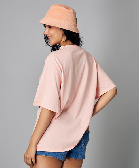 Oversize Light Pink Tshirt
