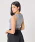 Light Grey Rib Cami Top