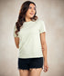 Light Green Crew Neck T Shirt